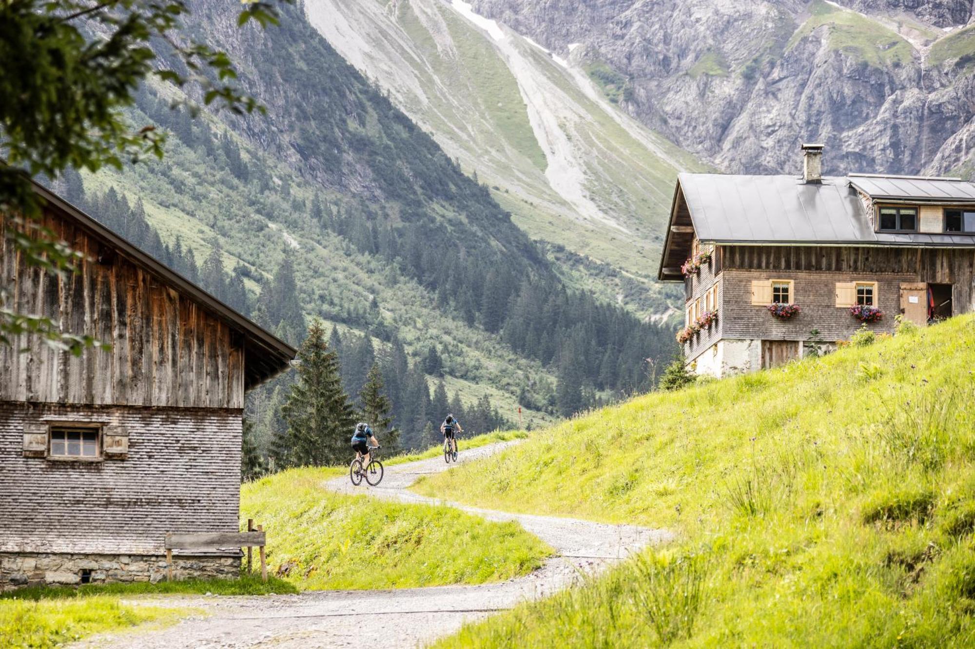 Familienfreundliches Bregenzerwaelderhaus Vila Au (Vorarlberg) Exterior foto